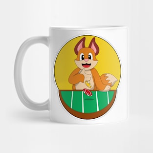 Fox at Poker with Poker chips Mug